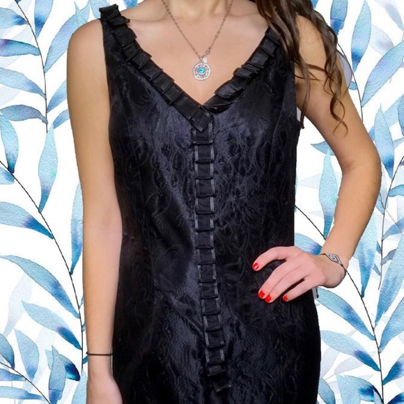 Carmen Marc Valvo Black Dress Carmen Marc Valvo Black Dress